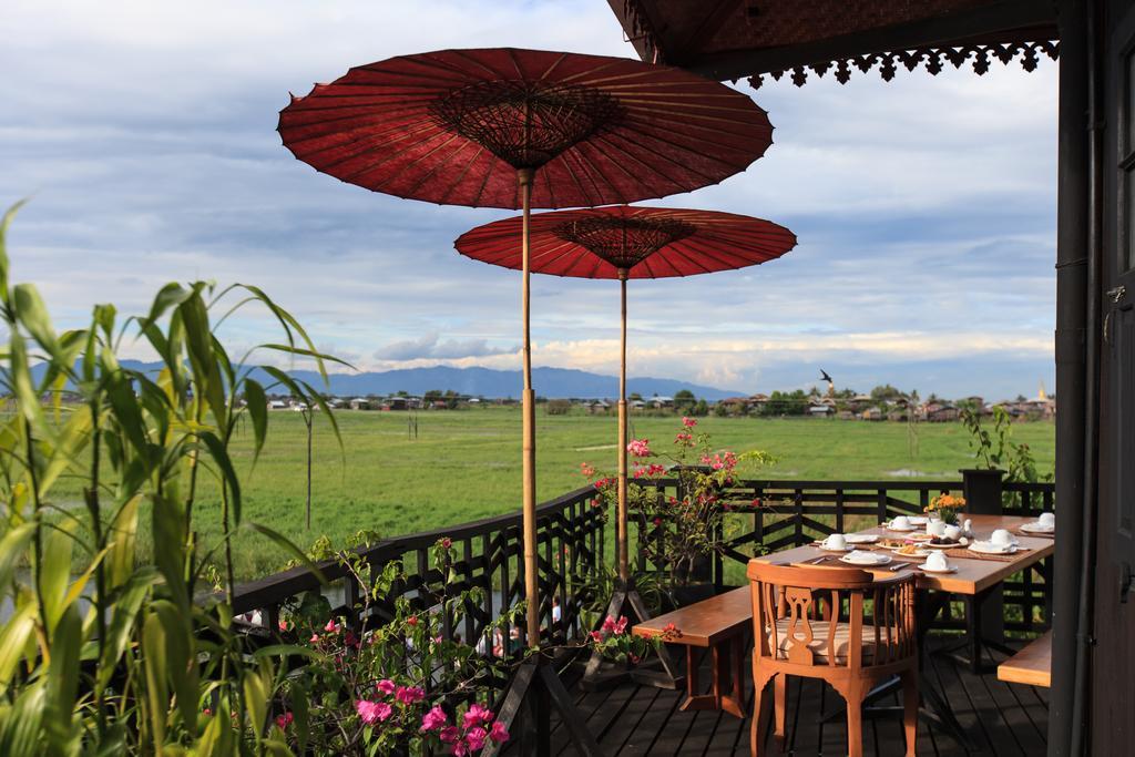 Inle Heritage Stilt Houses Ywama Exteriör bild