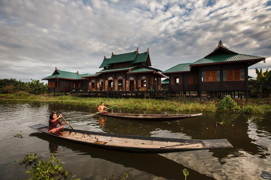 Inle Heritage Stilt Houses Ywama Exteriör bild