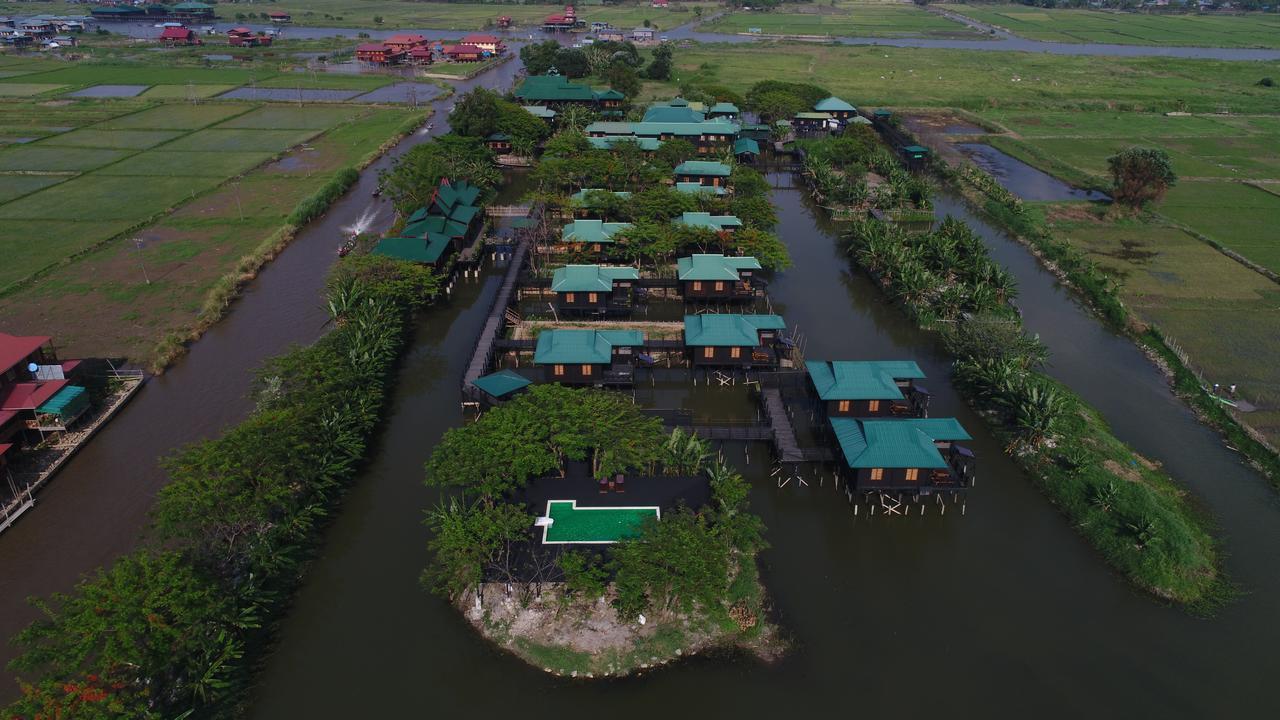 Inle Heritage Stilt Houses Ywama Exteriör bild