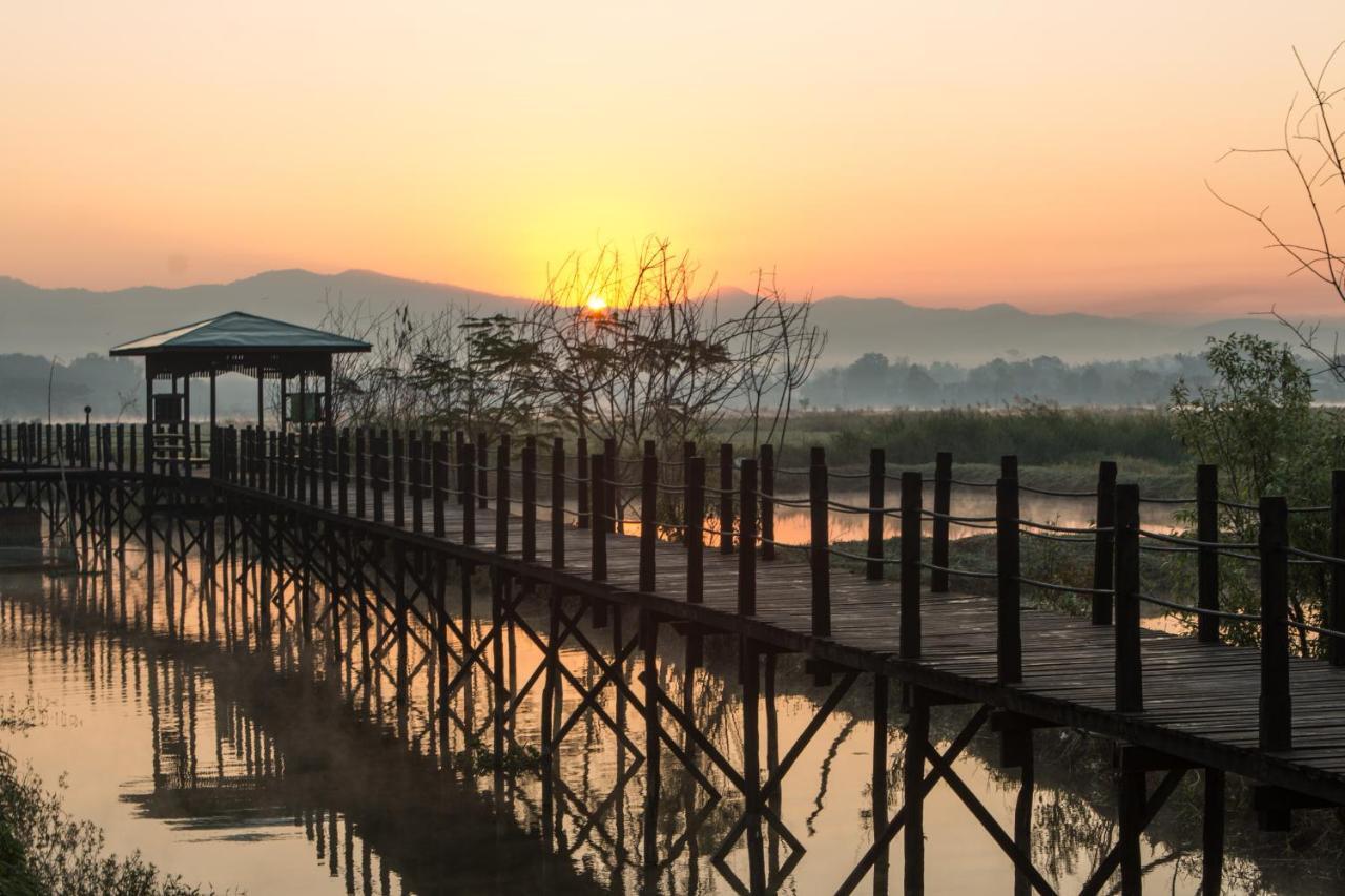 Inle Heritage Stilt Houses Ywama Exteriör bild