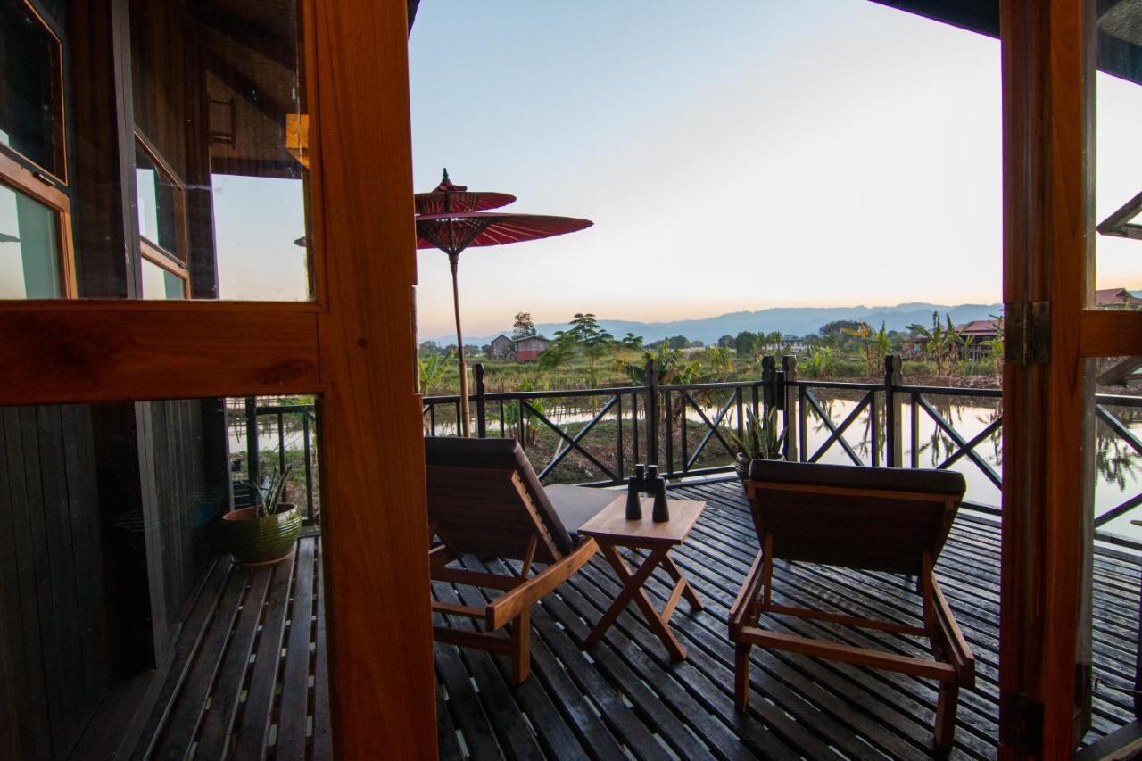 Inle Heritage Stilt Houses Ywama Exteriör bild