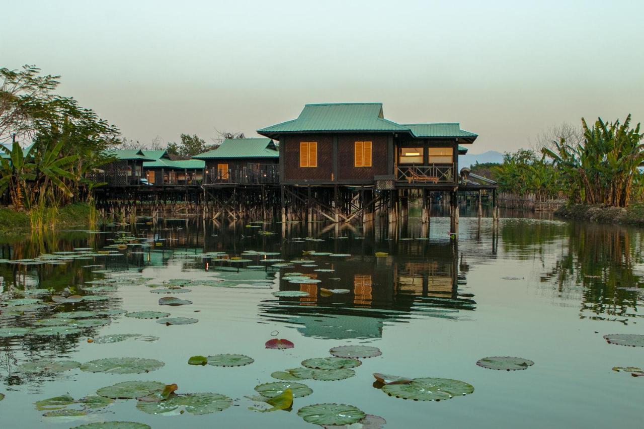 Inle Heritage Stilt Houses Ywama Exteriör bild